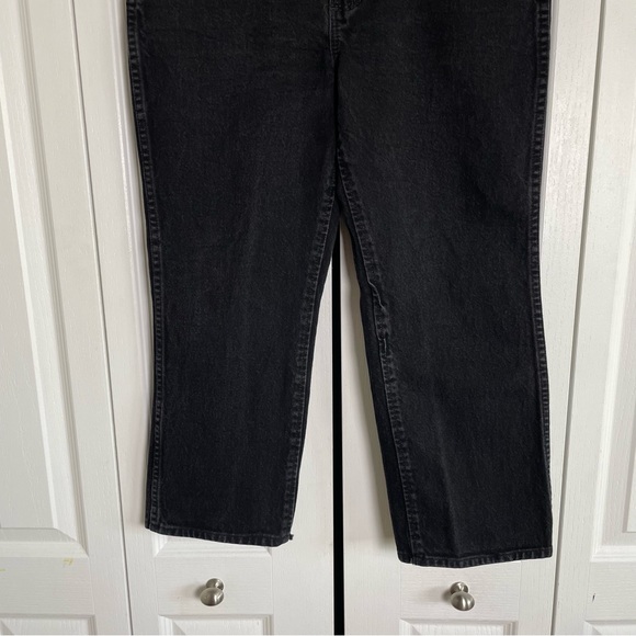 Wrangler Cowboy Cut Slim Jeans 36MWZBK Men's 32x30* Black (Actual 30x24) Short - Picture 5 of 15